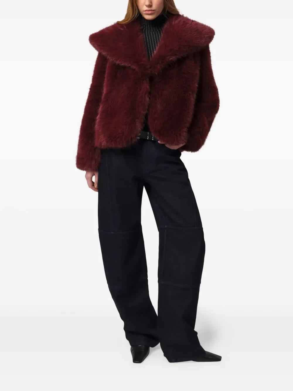 Yara single-breasted coat