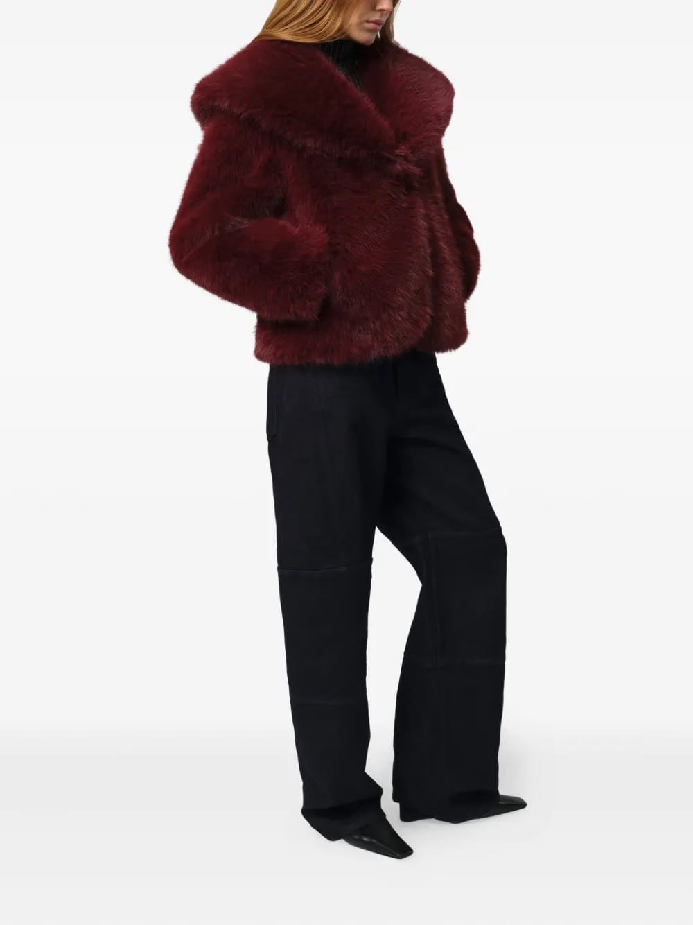 Yara single-breasted coat