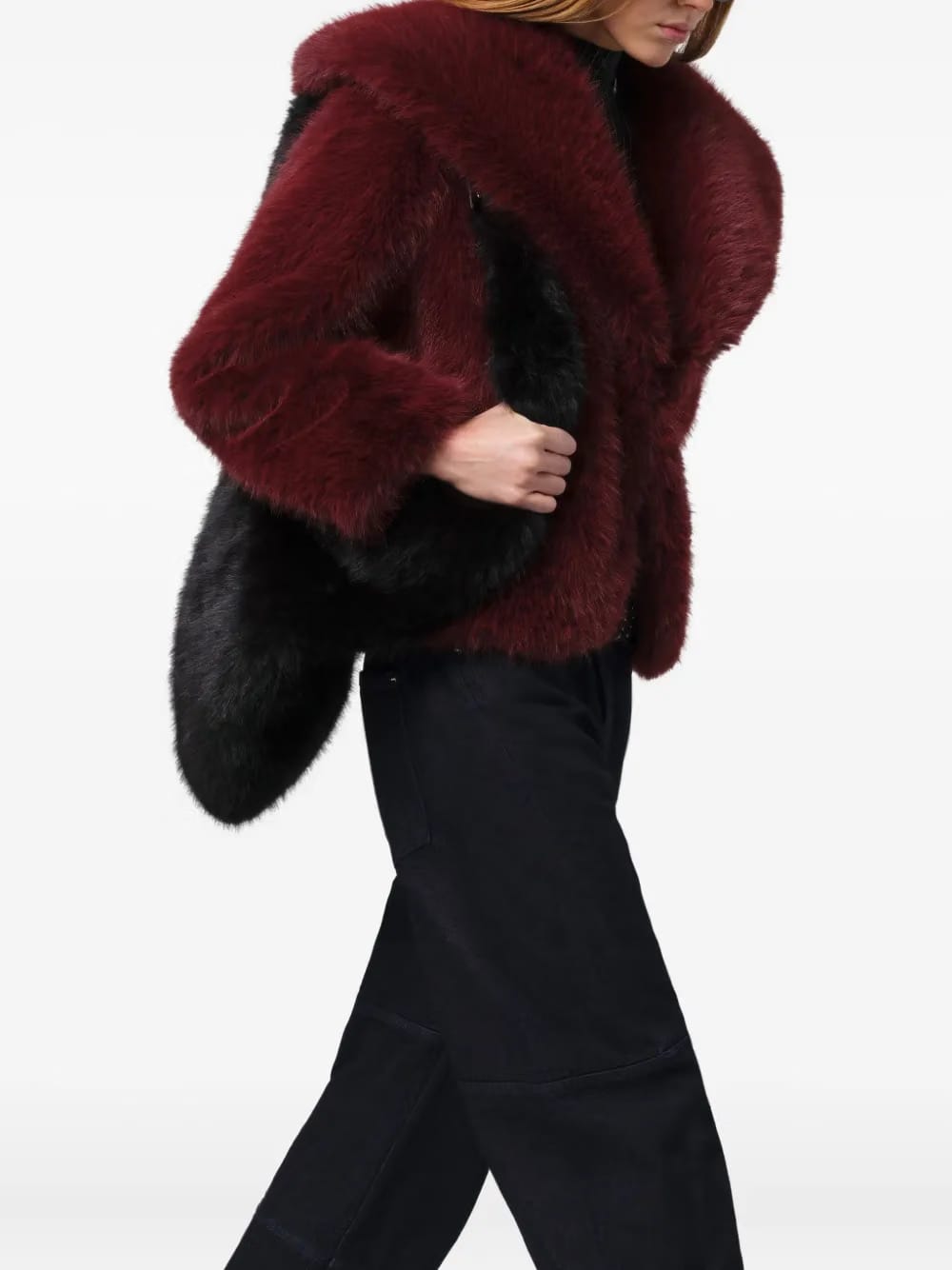 Yara single-breasted coat