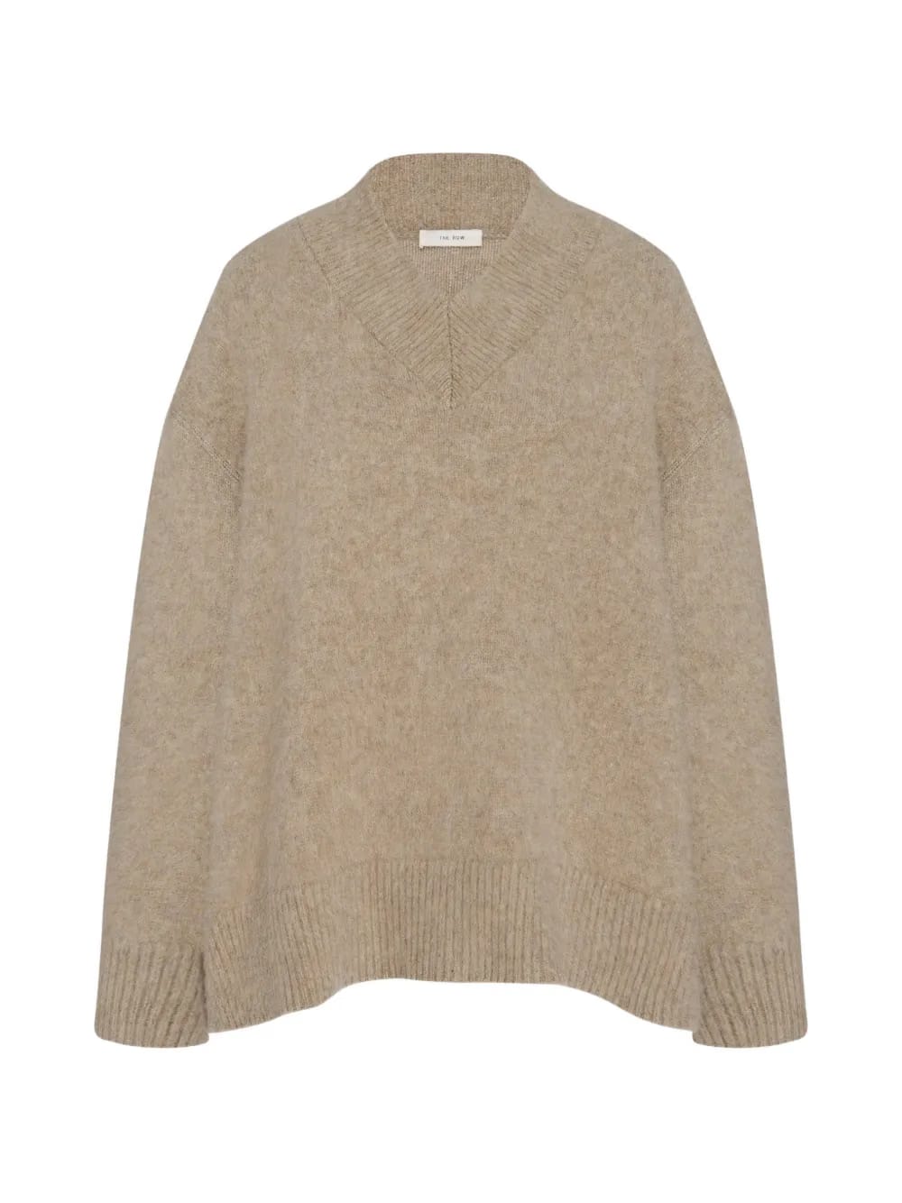 Fayette V-neck ribbed-knit sweater