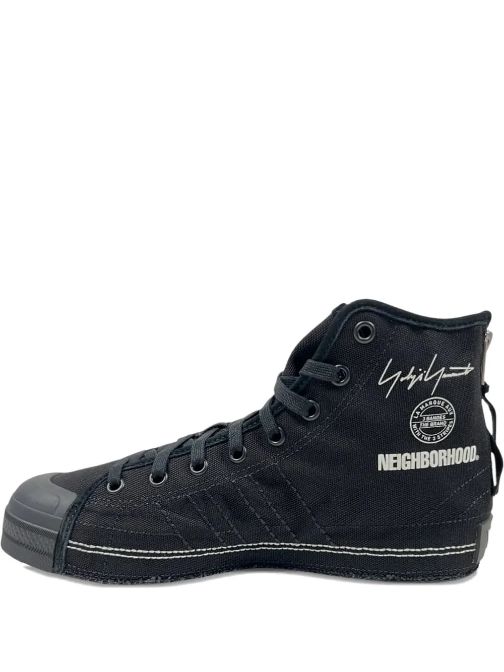 x Neighborhood zip-detail sneakers