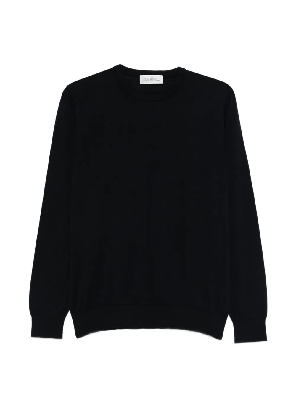 long-sleeve crew-neck sweater
