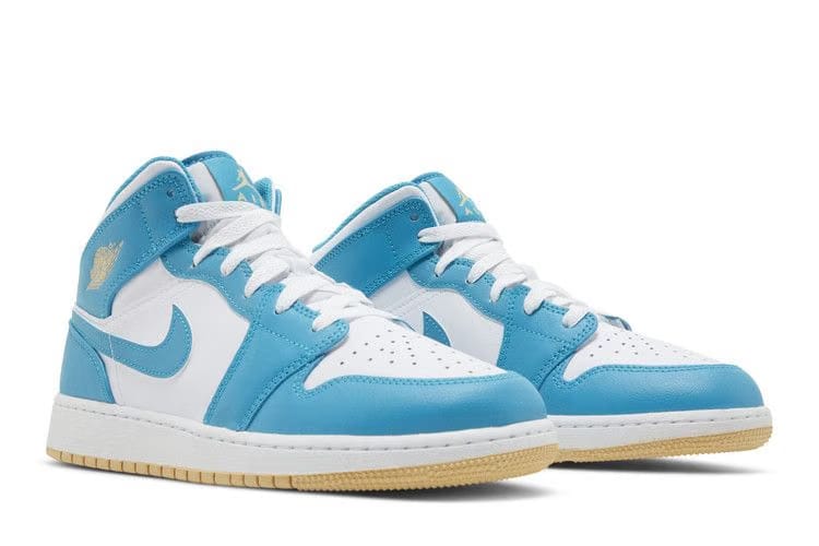 JORDAN 1 MID AQUATONE (GS)