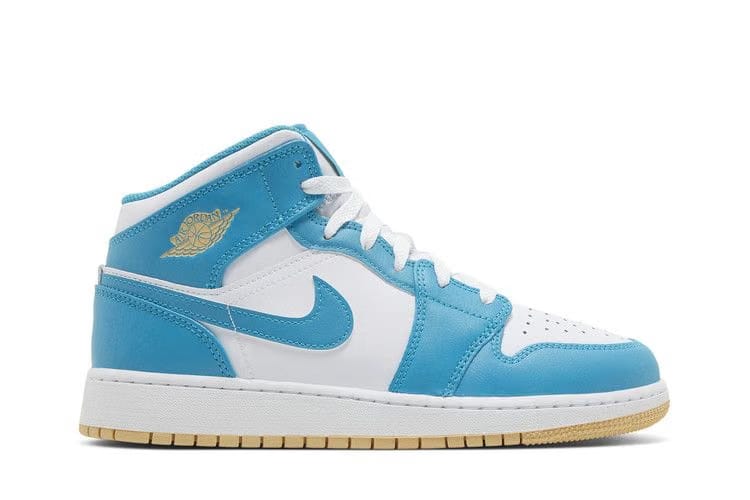 JORDAN 1 MID AQUATONE (GS)