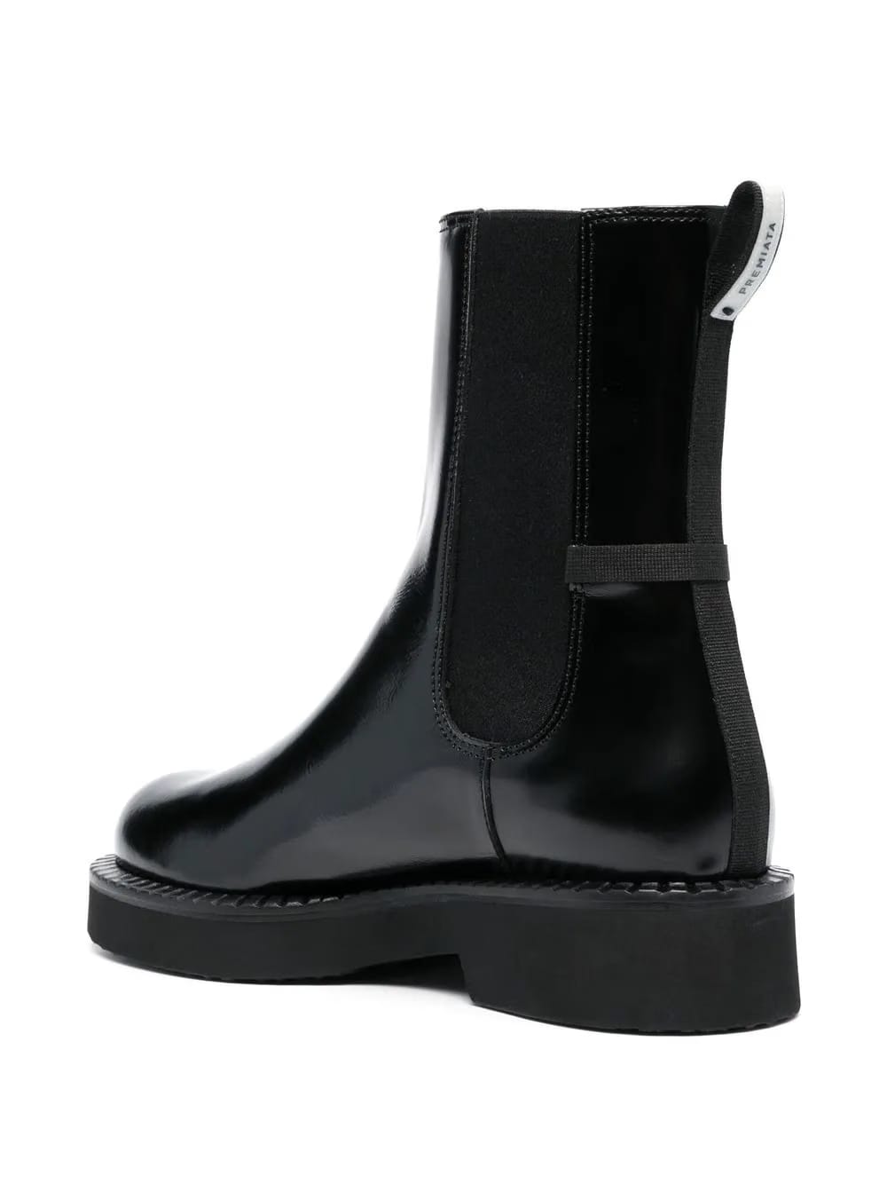 ankle-length leather boots