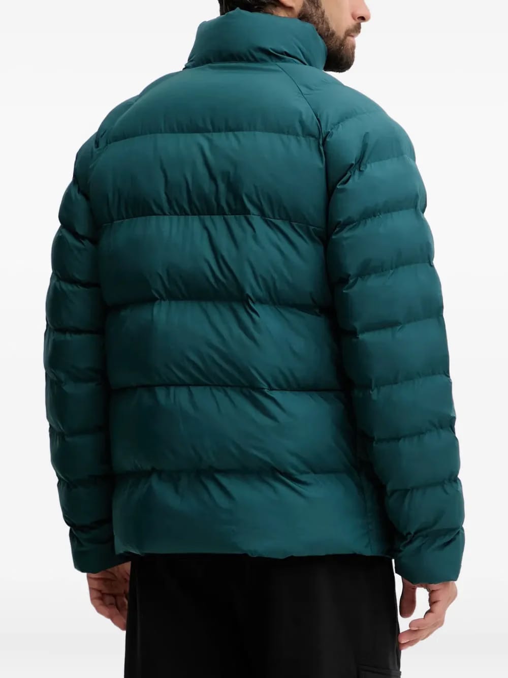 Mono zip puffer jacket