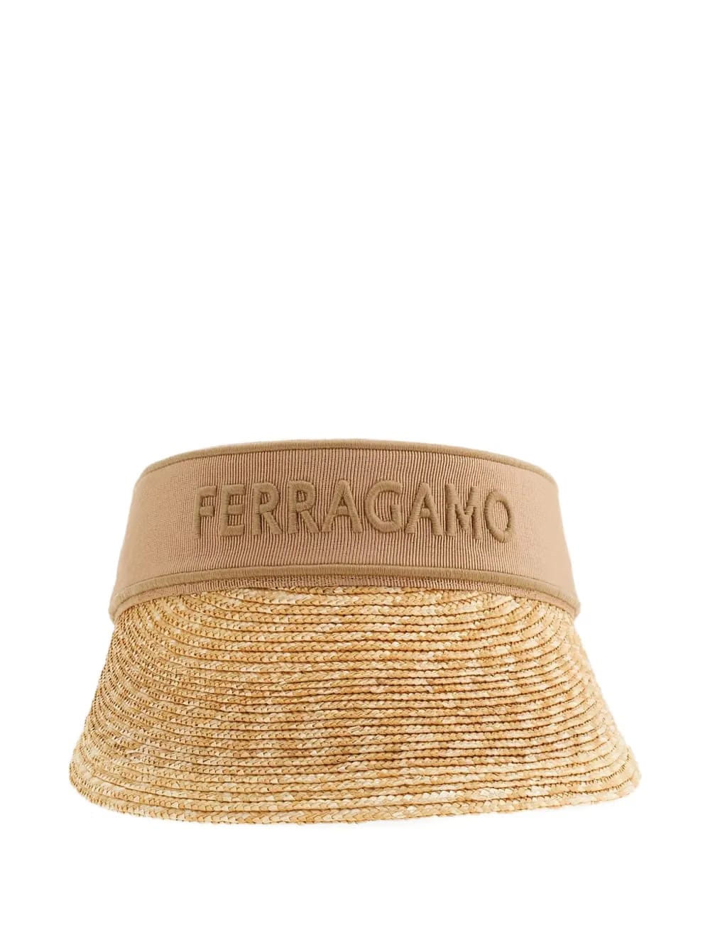 logo-embroidered visor