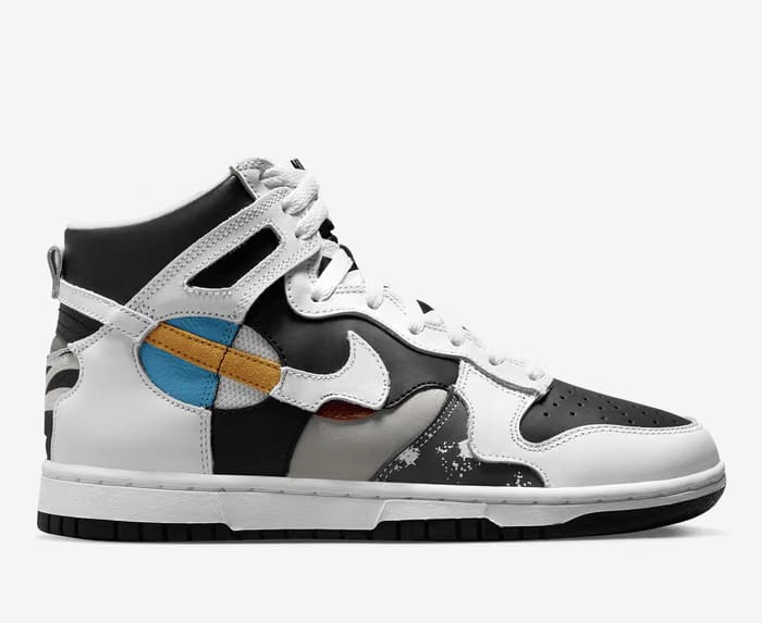 Dunk High Lx BlackWhiteMulticolor