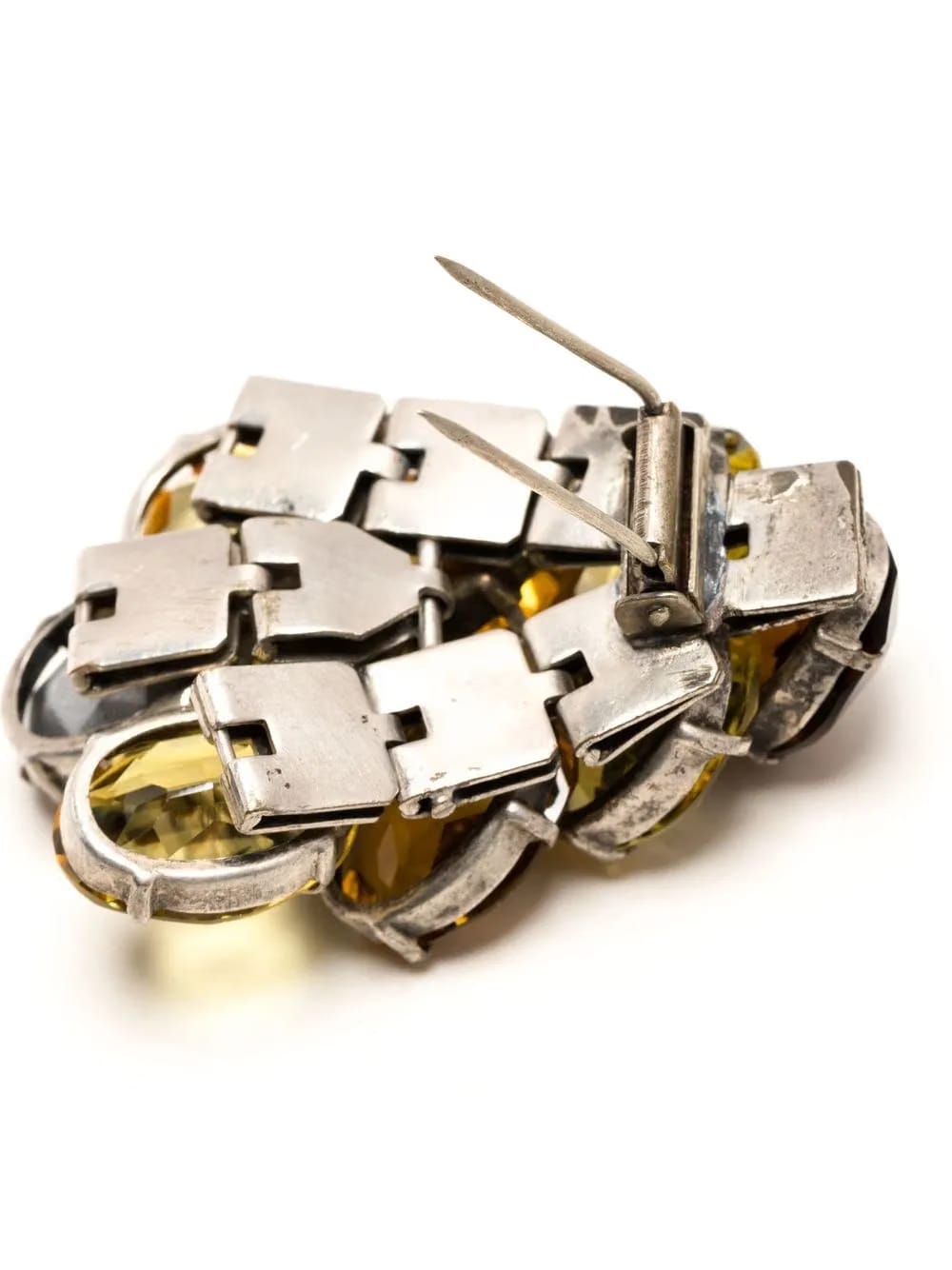 crystal-embellished brooch