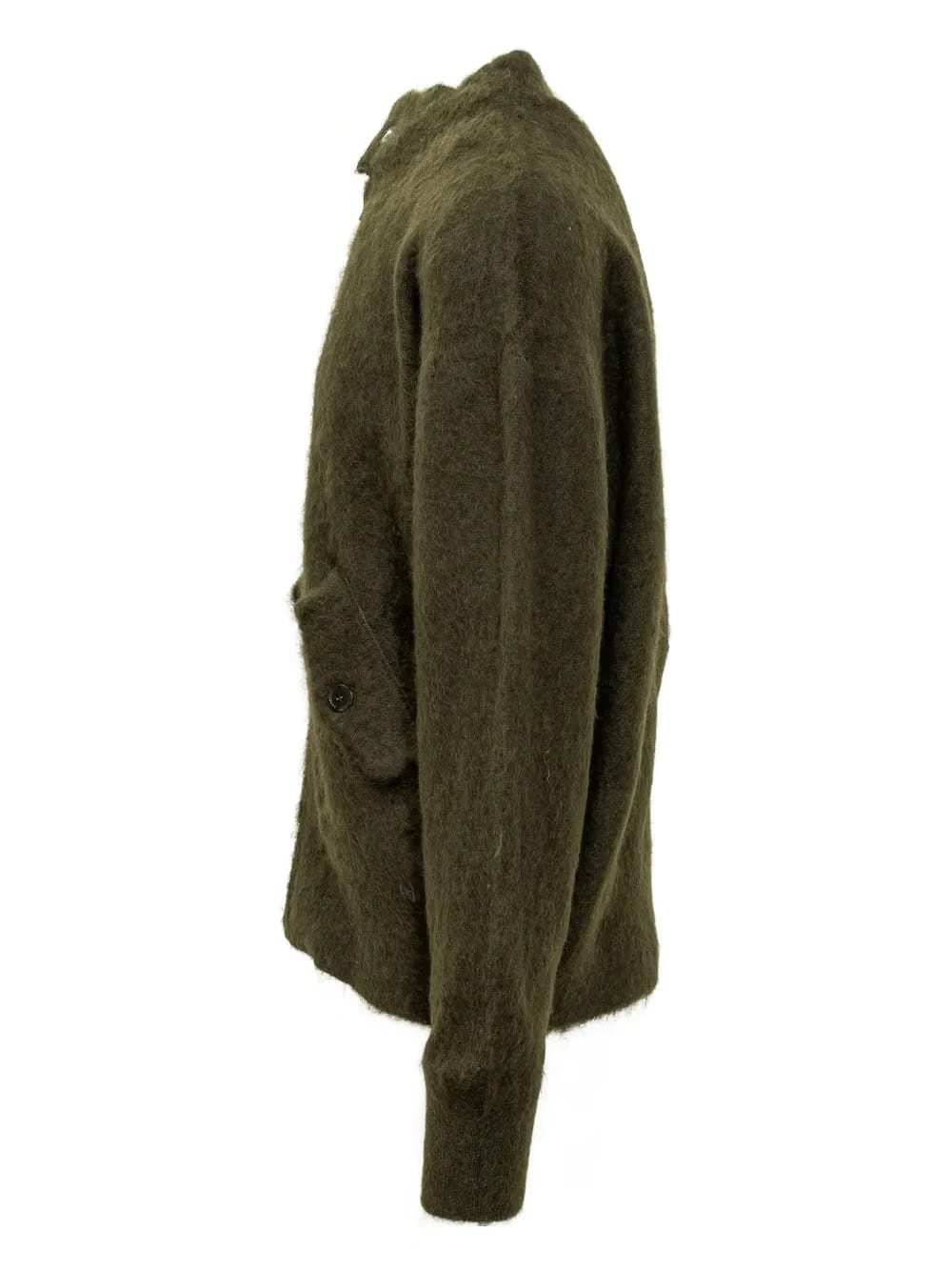 brushed effect cardigan