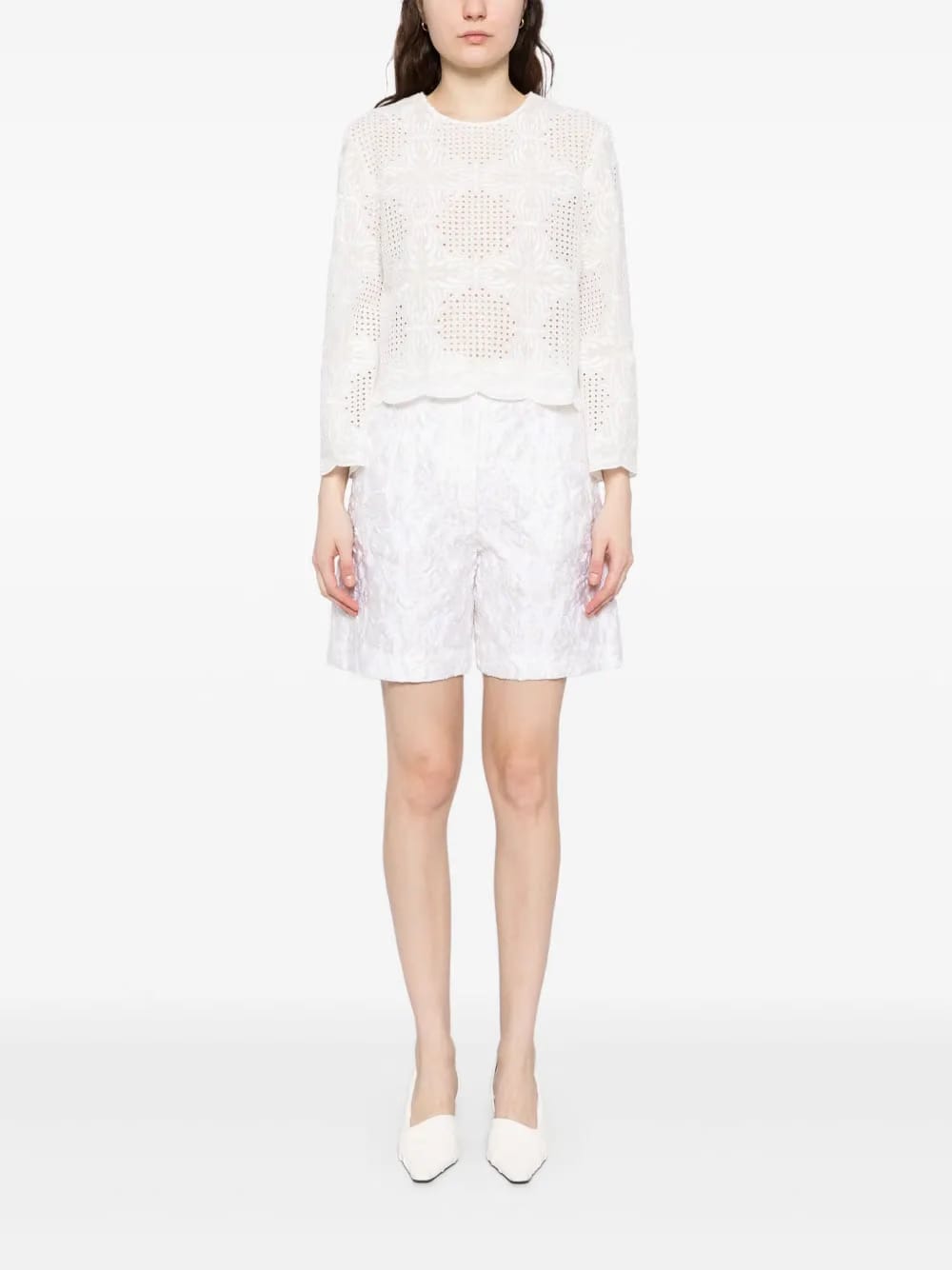 jacquard shorts