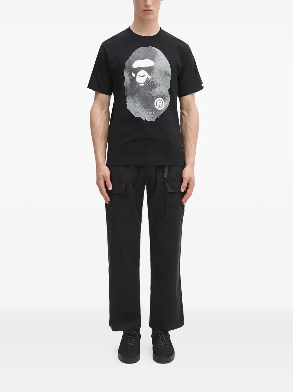 belted cargo trousers