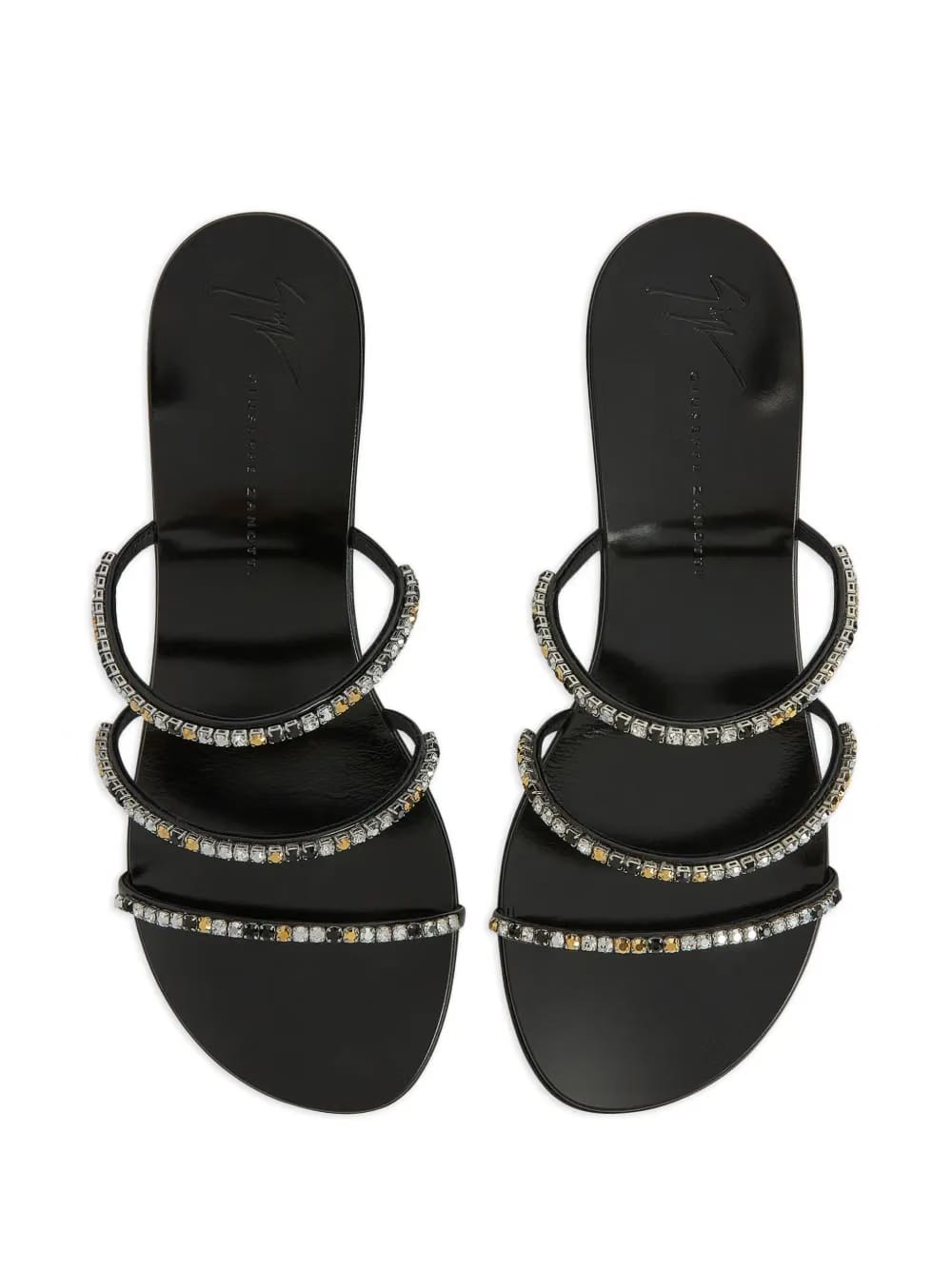 40mm Dark Colorful sandals