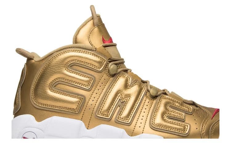 SUPREME X AIR MORE UPTEMPO 'METALLIC GOLD'