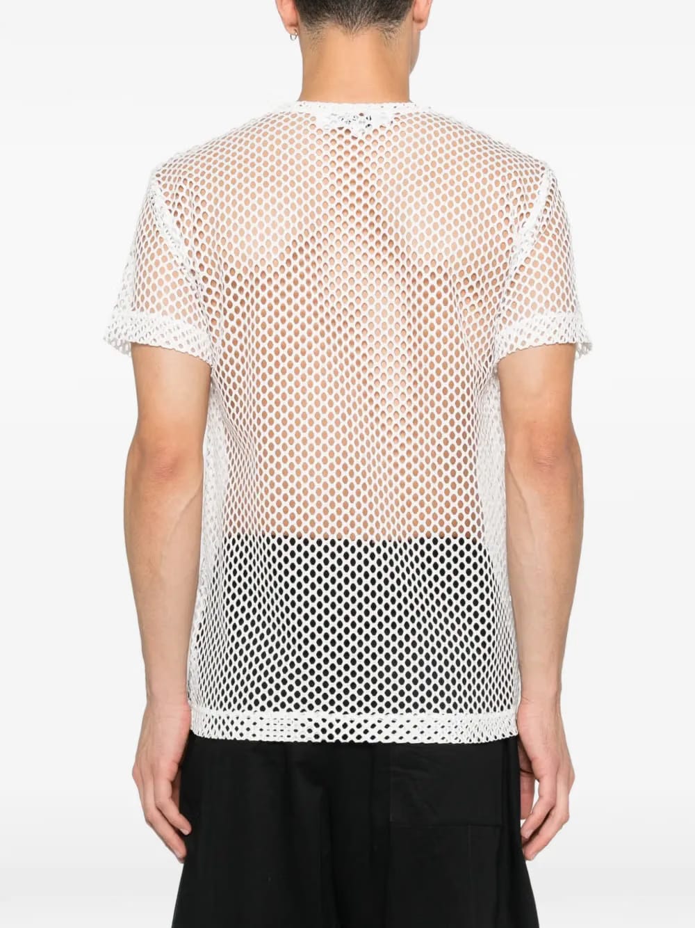 mesh logo-patch T-Shirt
