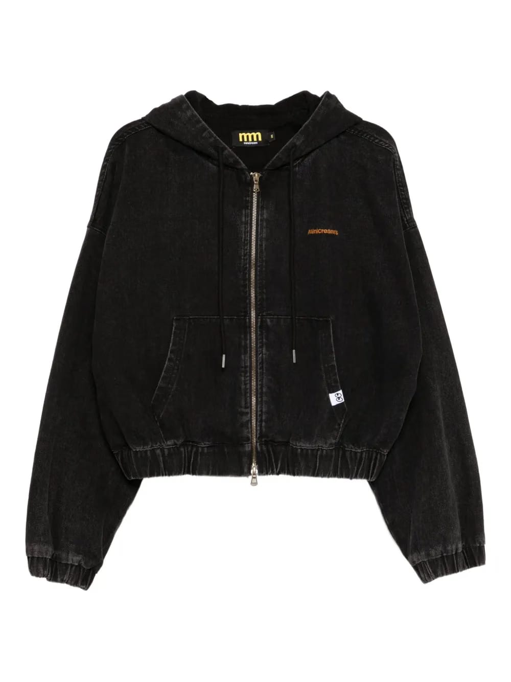 logo-embroidered jacket