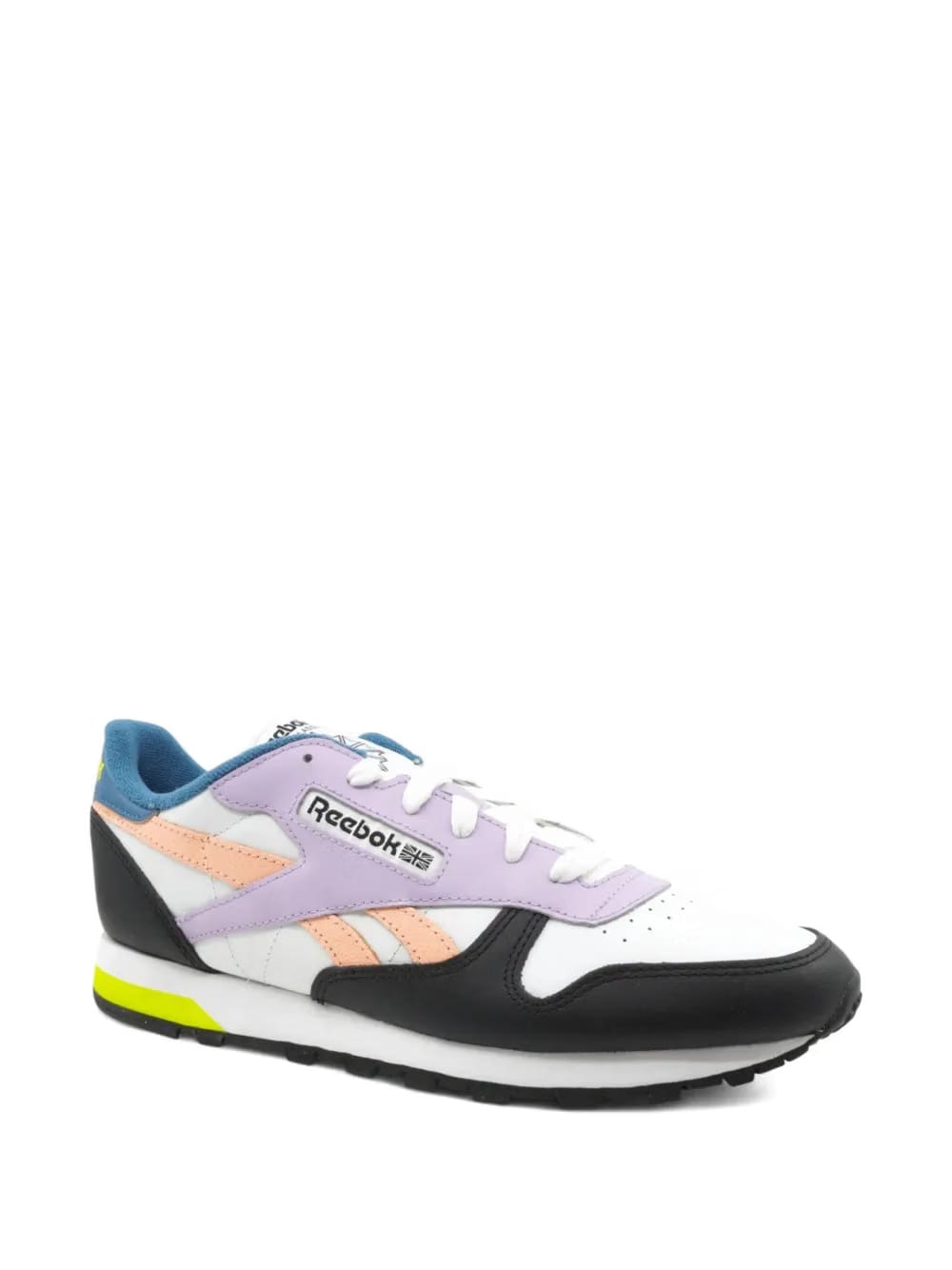 Classic "White/Black/Purple" sneakers