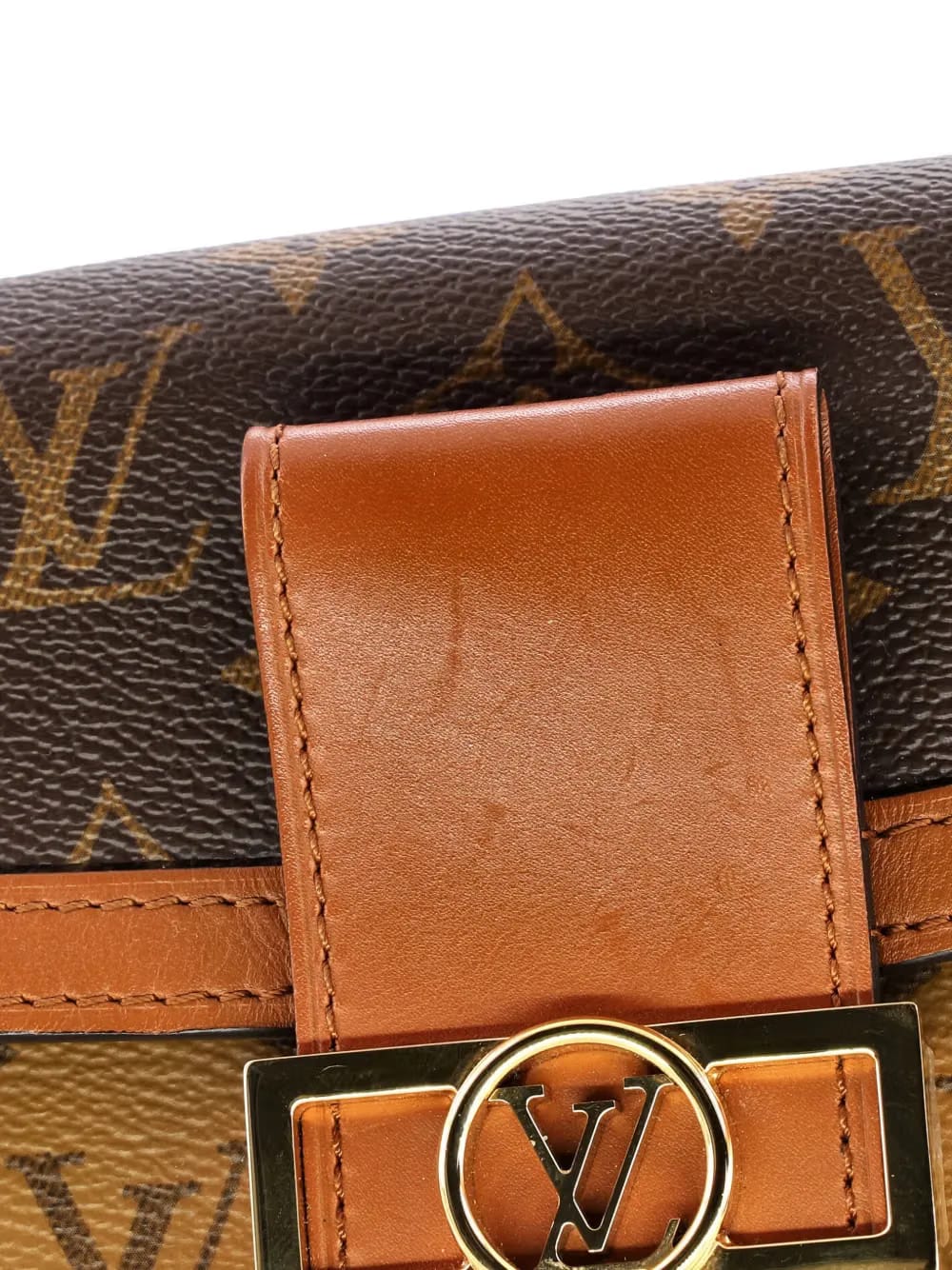 Dauphine Bumbag Reverse Monogram Canvas belt bag