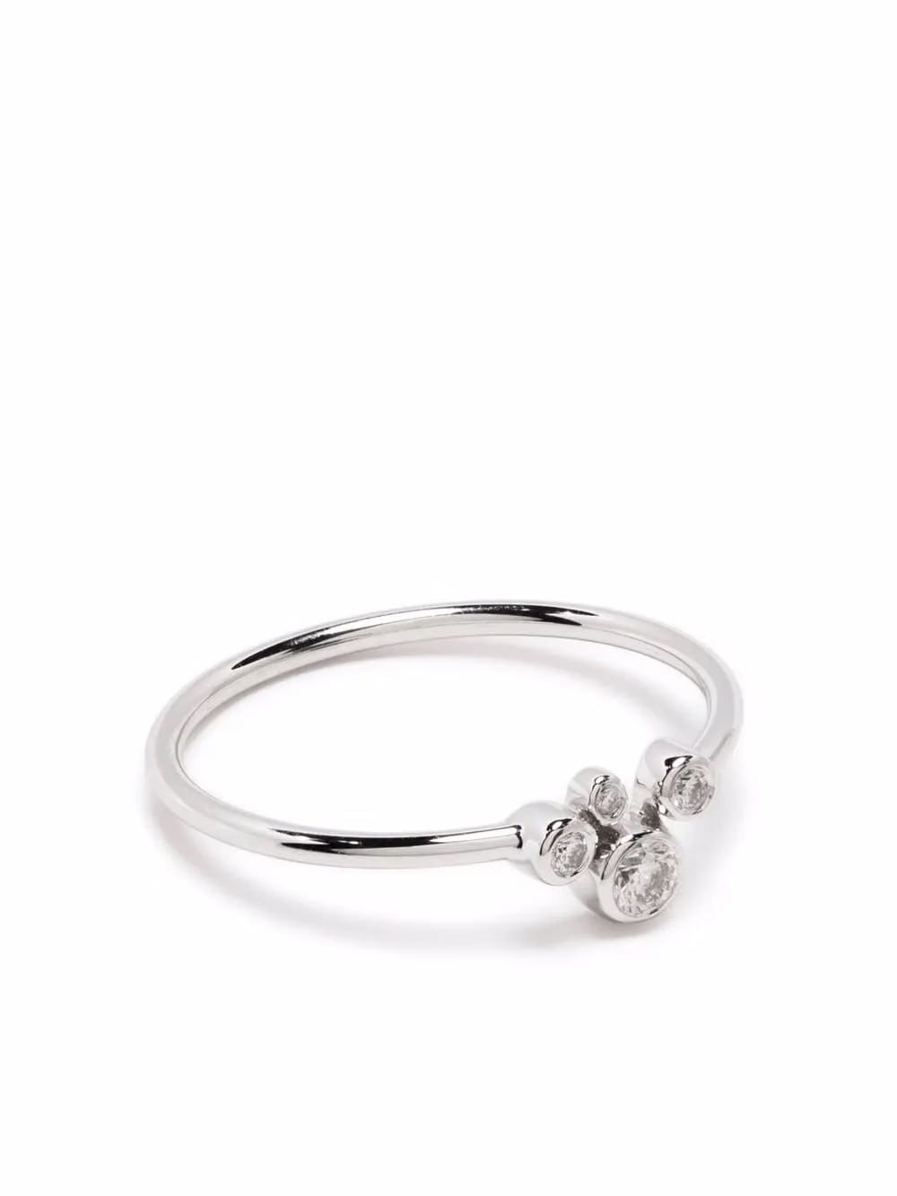 14kt white gold Elena diamond ring