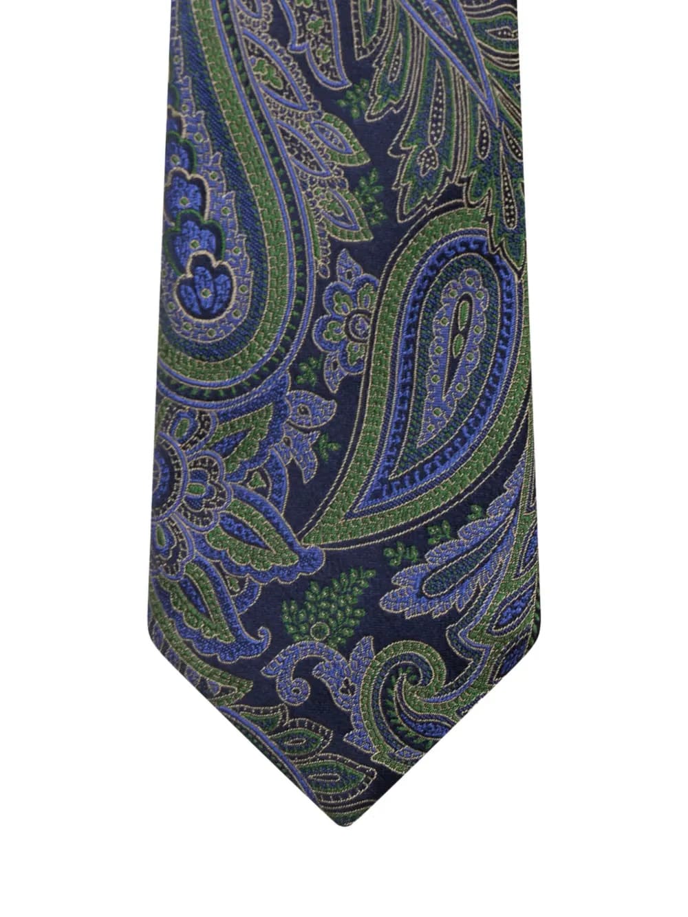 paisley-pattern tie