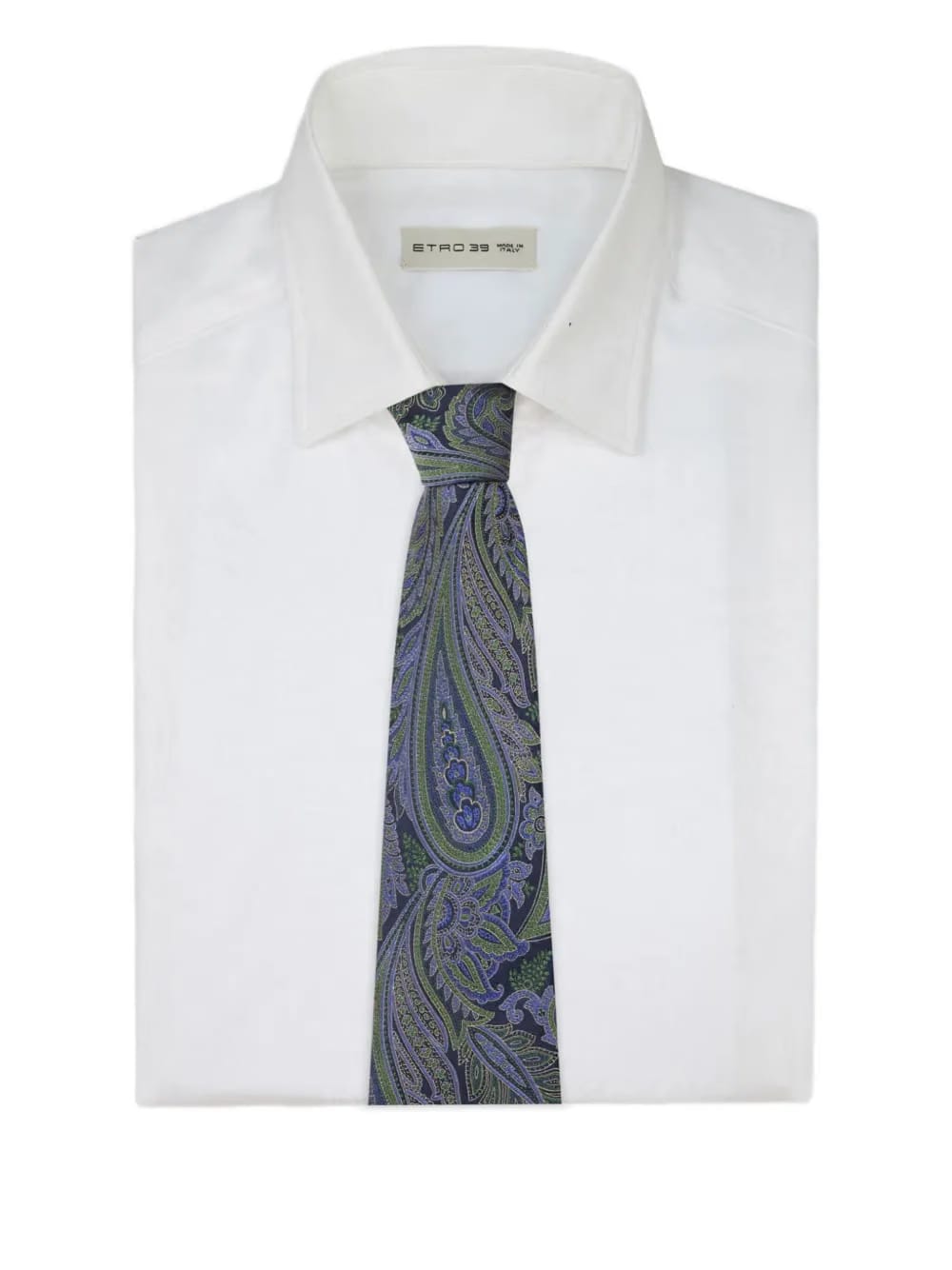 paisley-pattern tie