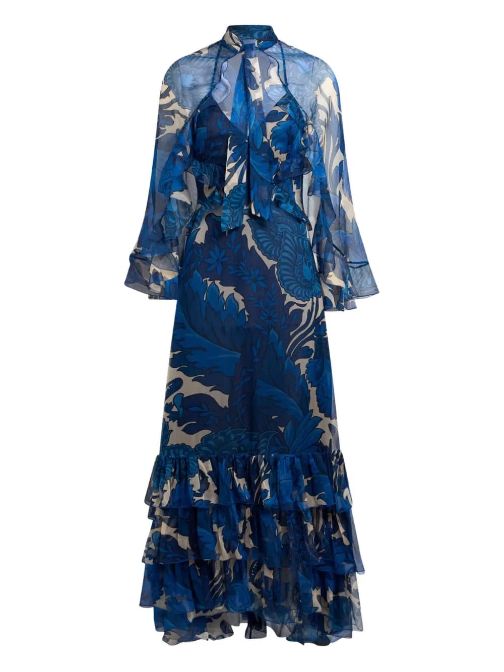ruffled-detailing dress