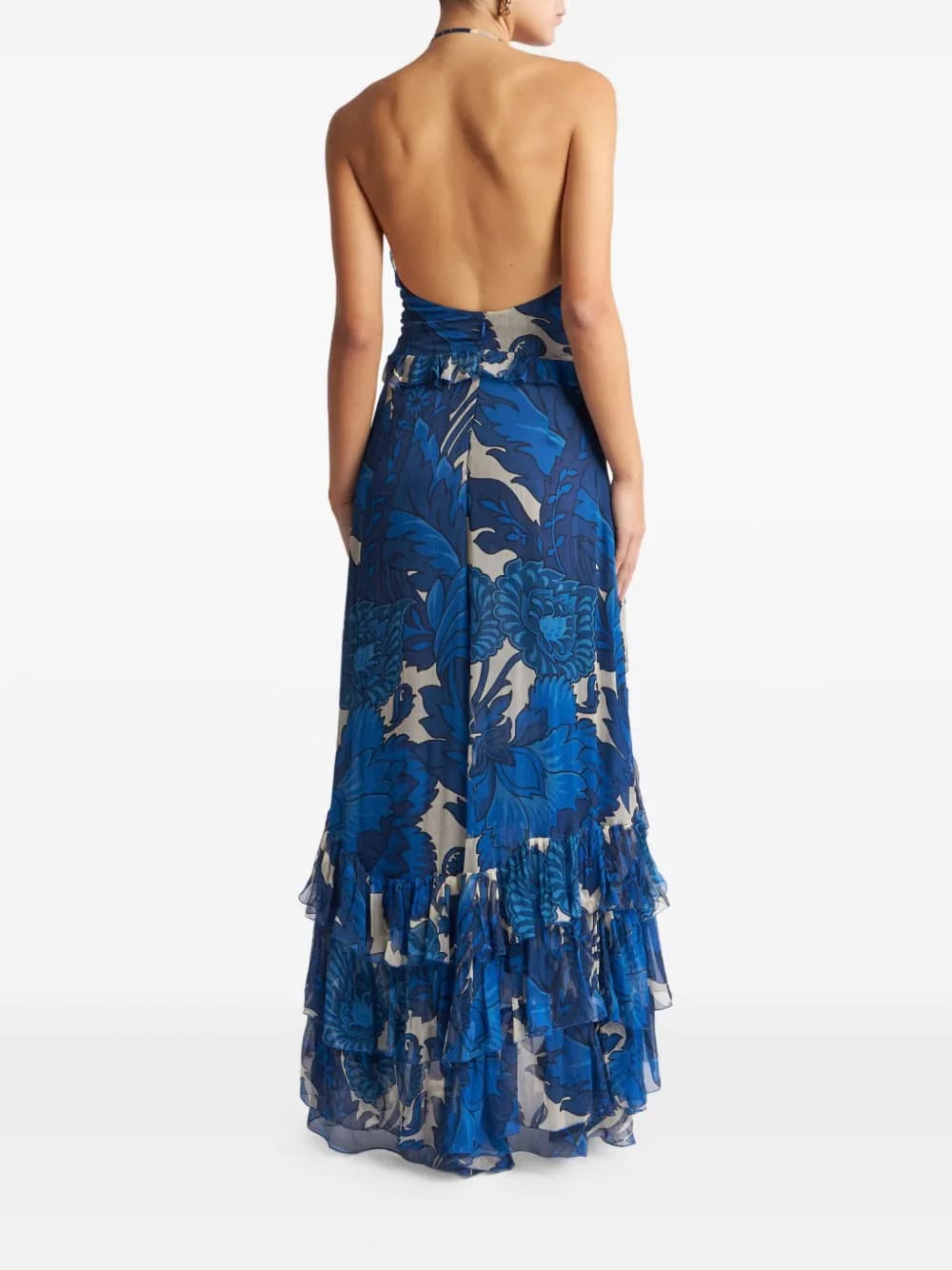 ruffled-detailing dress