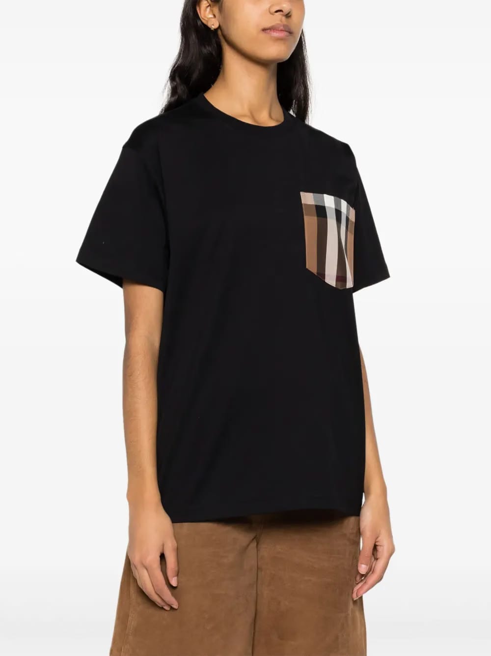 Carrick Burberry-check T-Shirt