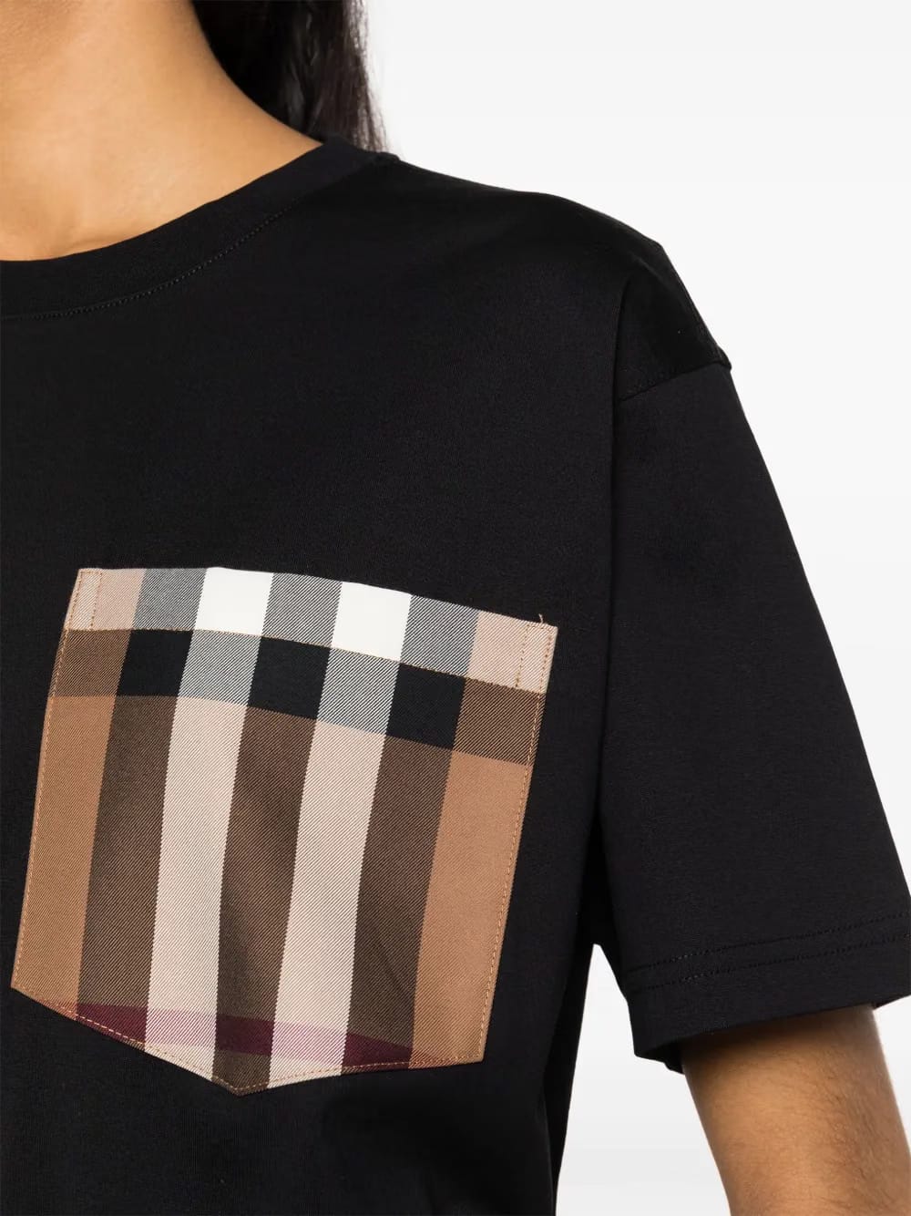 Carrick Burberry-check T-Shirt