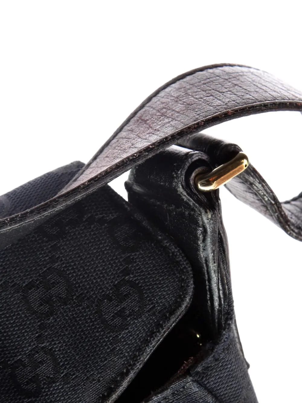 Horsebit Web Flap GG Canvas Mini shoulder bag