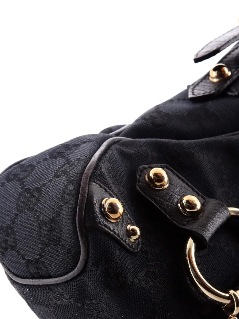 Horsebit Web Flap GG Canvas Mini shoulder bag
