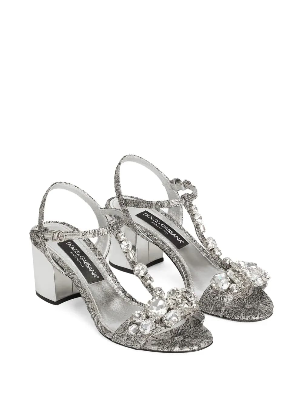 Brocade sandals