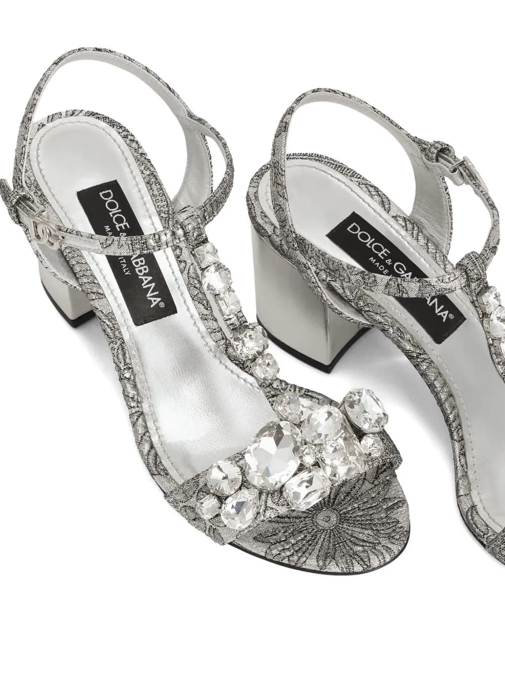 Brocade sandals