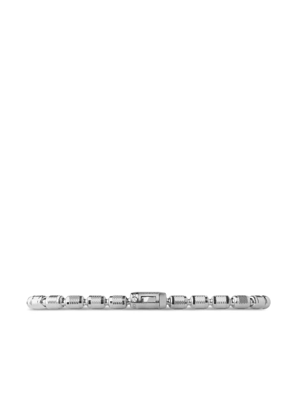 18kt white gold Lumen sapphire and diamond bracelet
