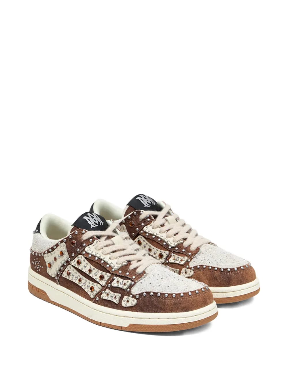 Skel stud low lace-up sneakers