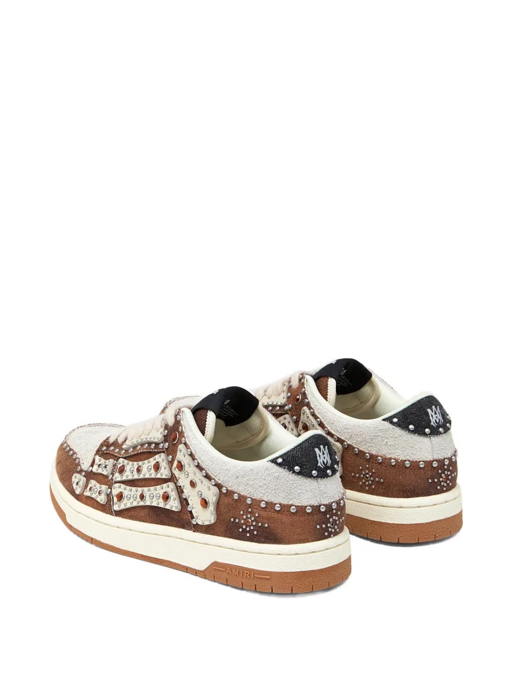 Skel stud low lace-up sneakers