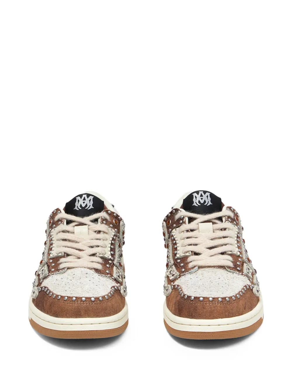 Skel stud low lace-up sneakers