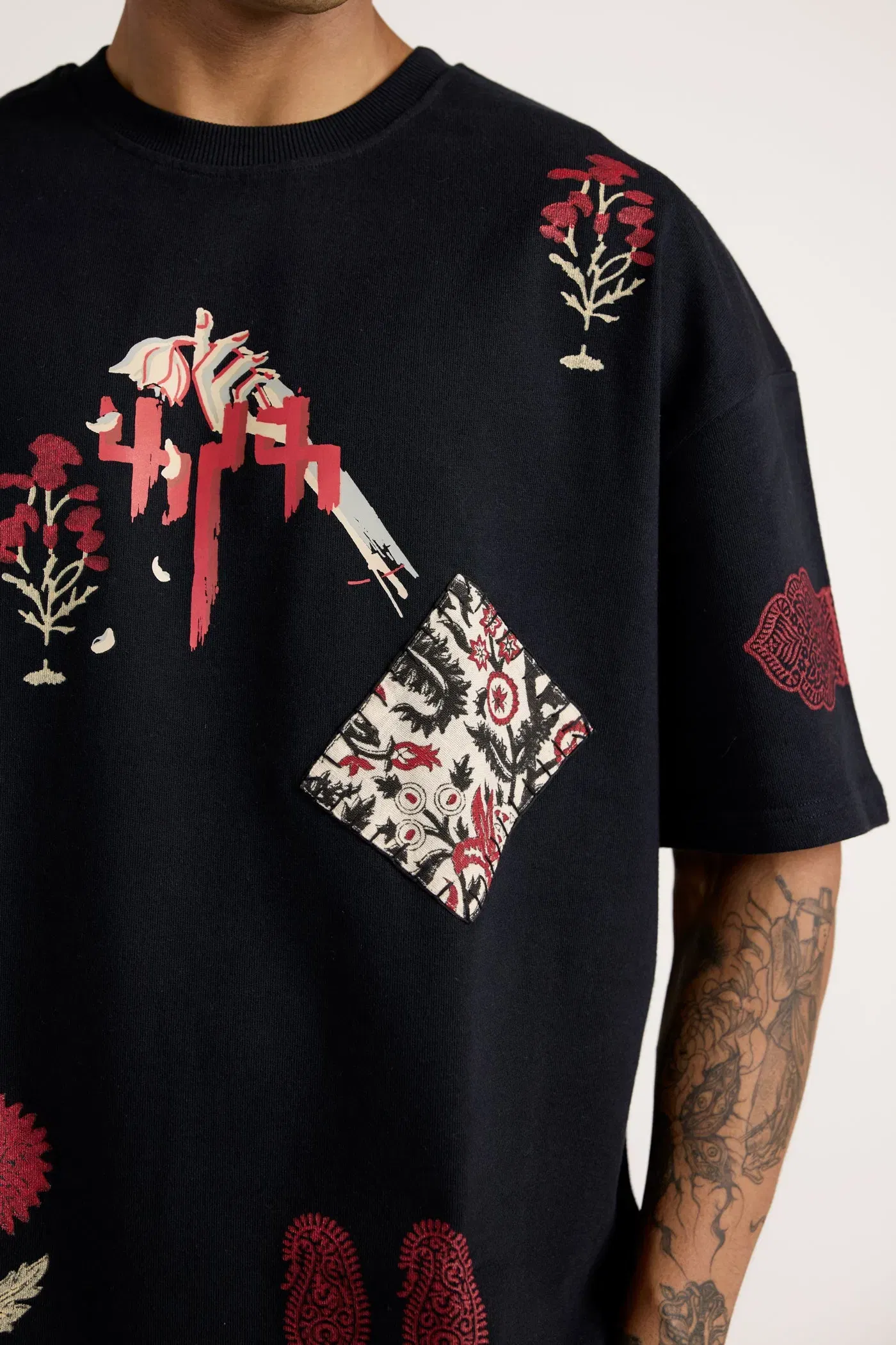 Thinking Loud Block-Printed T-Shirt