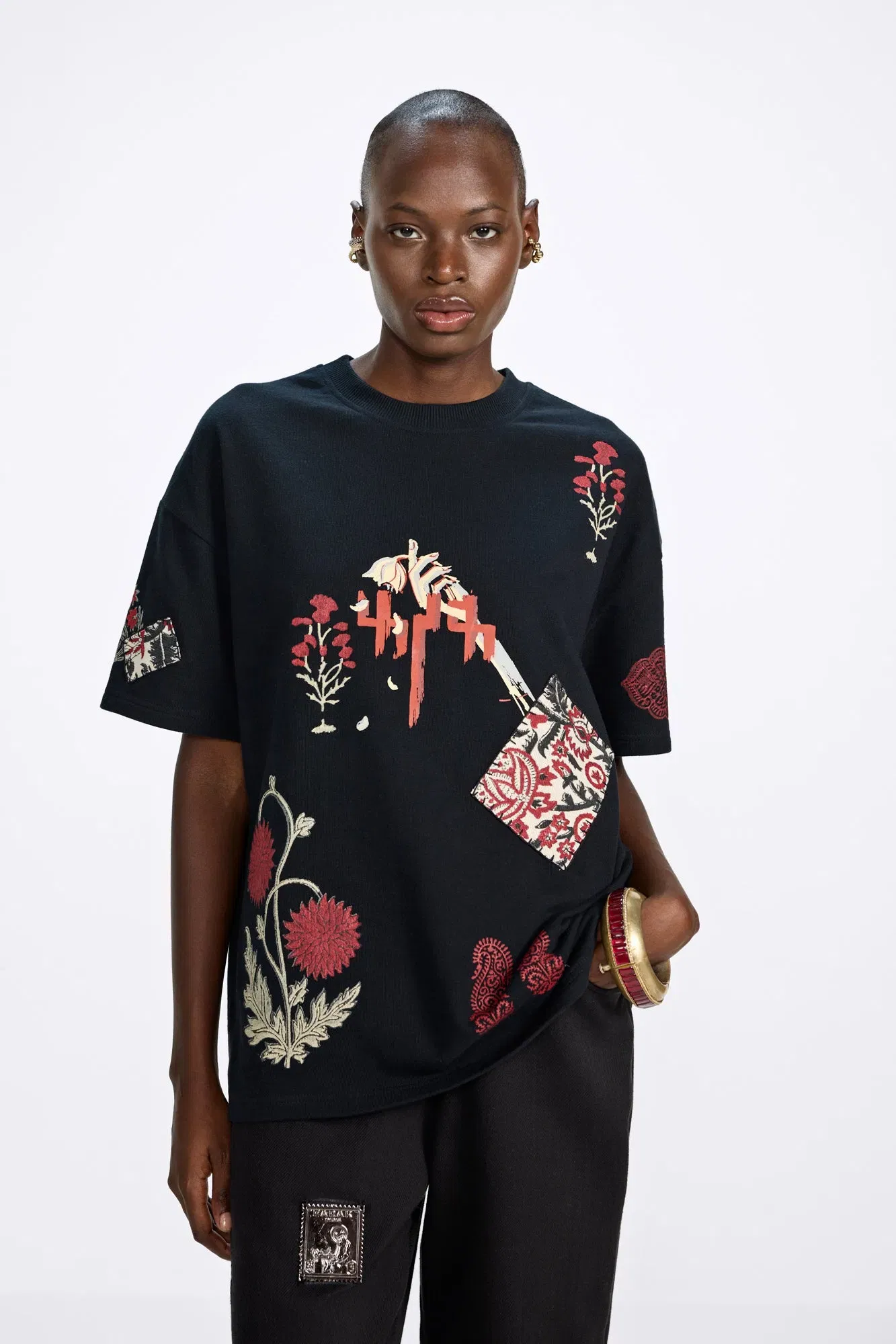 Thinking Loud Block-Printed T-Shirt