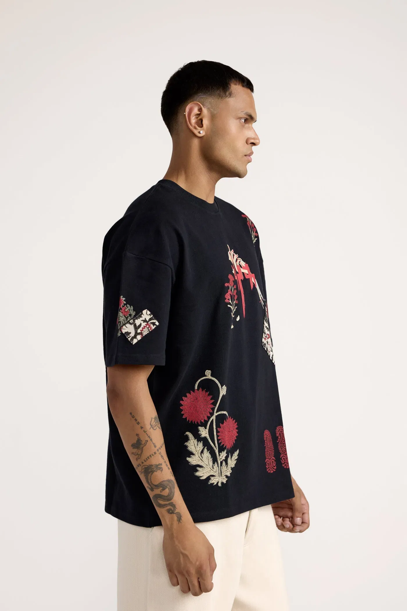 Thinking Loud Block-Printed T-Shirt