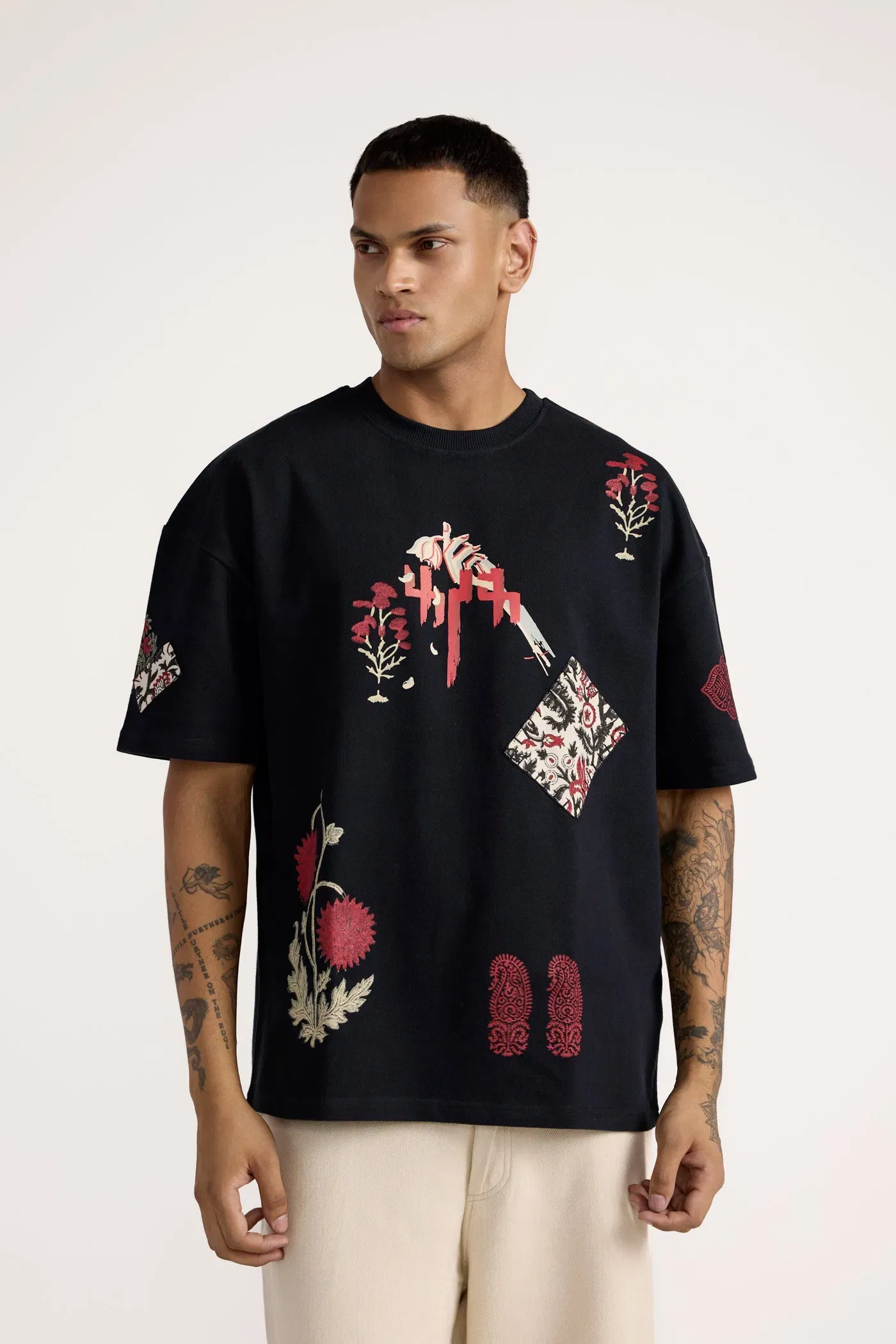 Thinking Loud Block-Printed T-Shirt