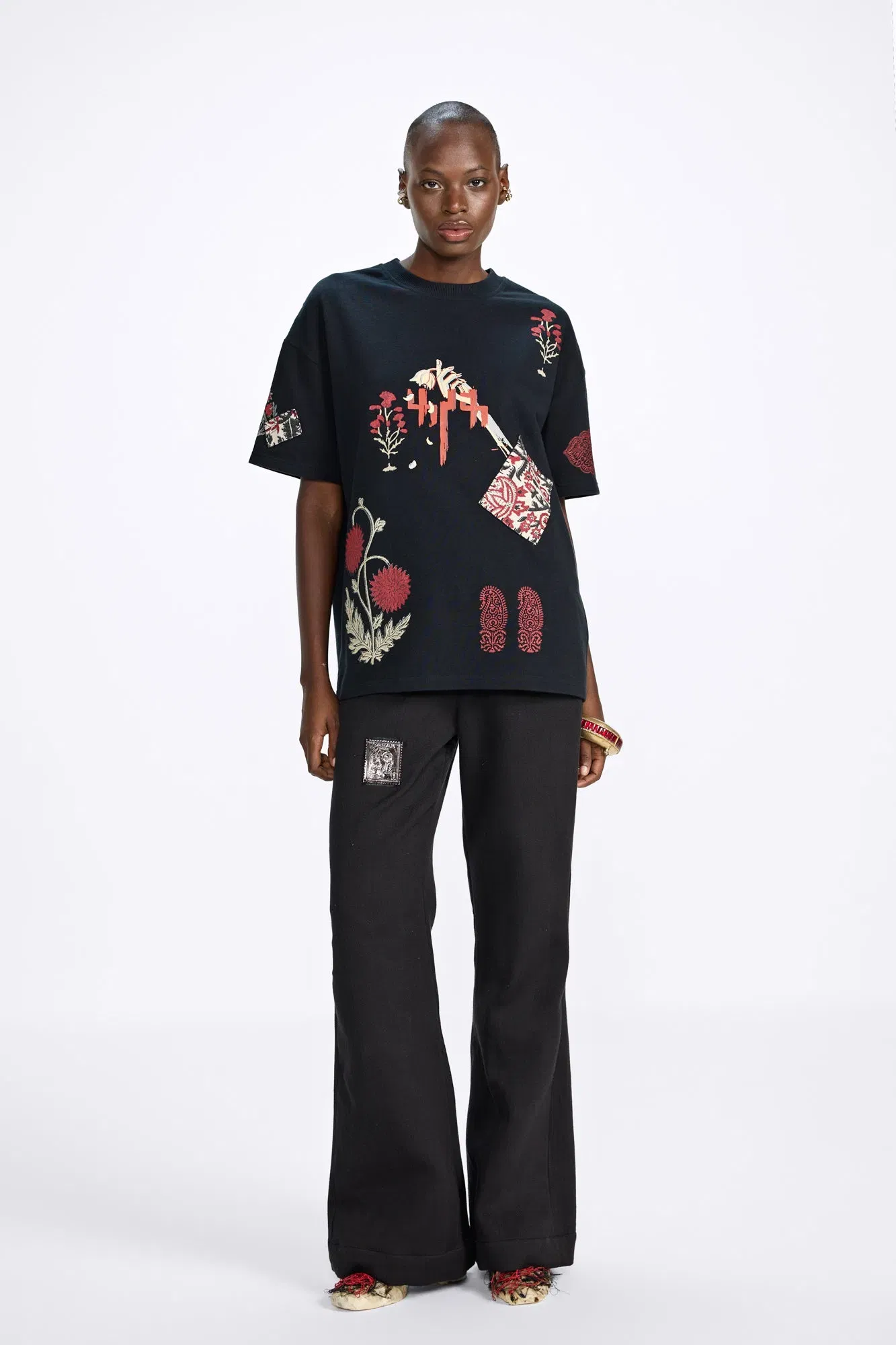 Thinking Loud Block-Printed T-Shirt