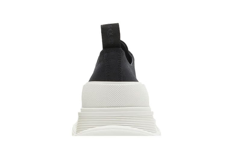 Alexander McQueen Tread Slick Lace Up Black White