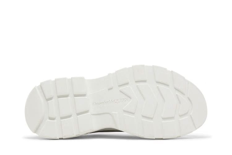 Alexander McQueen Tread Slick Lace Up Black White