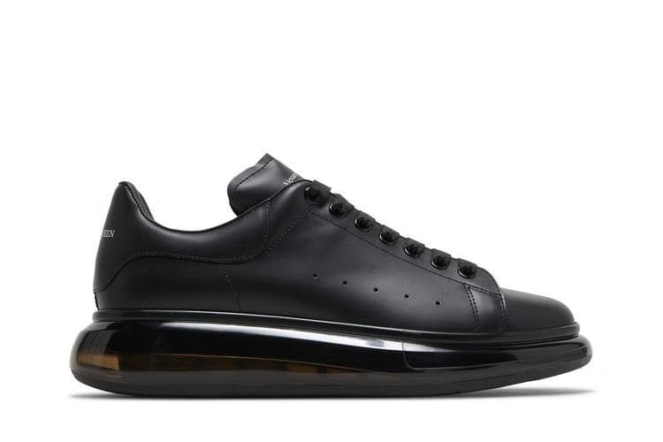 Alexander McQueen Oversized Sneaker Clear Sole - Black