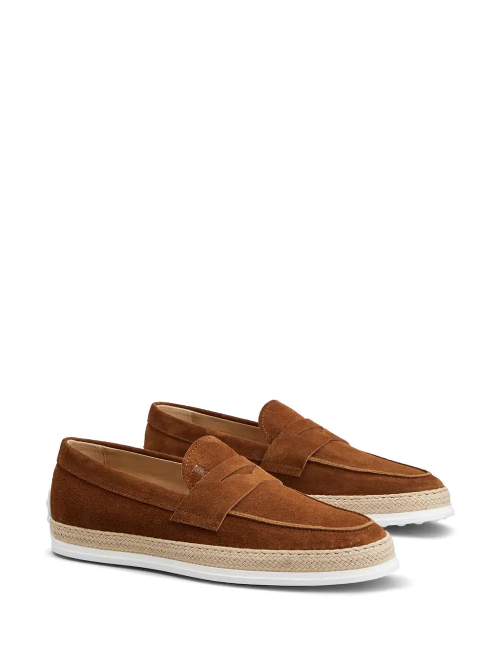 Gommino suede loafers