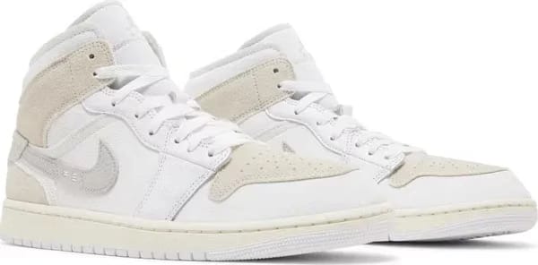 Air Jordan 1 Mid SE Craft Inside Out - White Sail