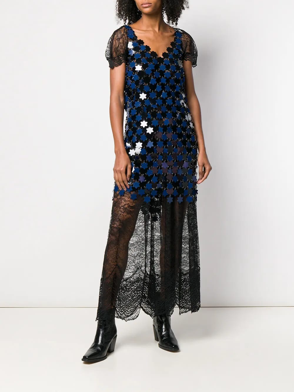 lace maxi dress