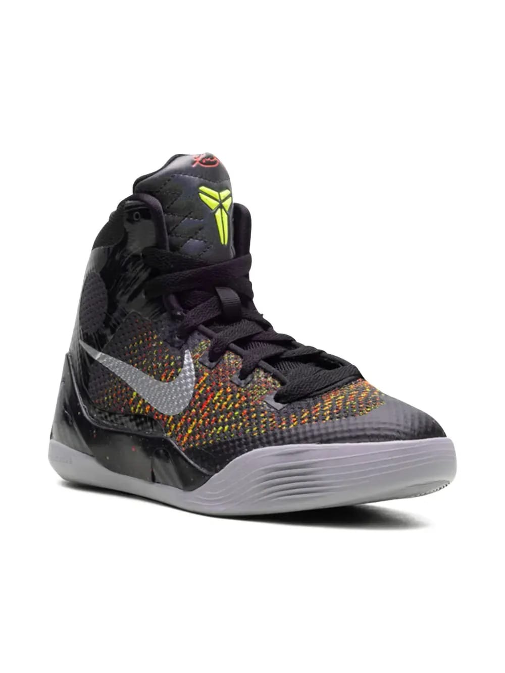 Kobe 9 Elite Protro "Masterpiece - Black/Metallic Silver/Bright Crimson/Volt" sneakers