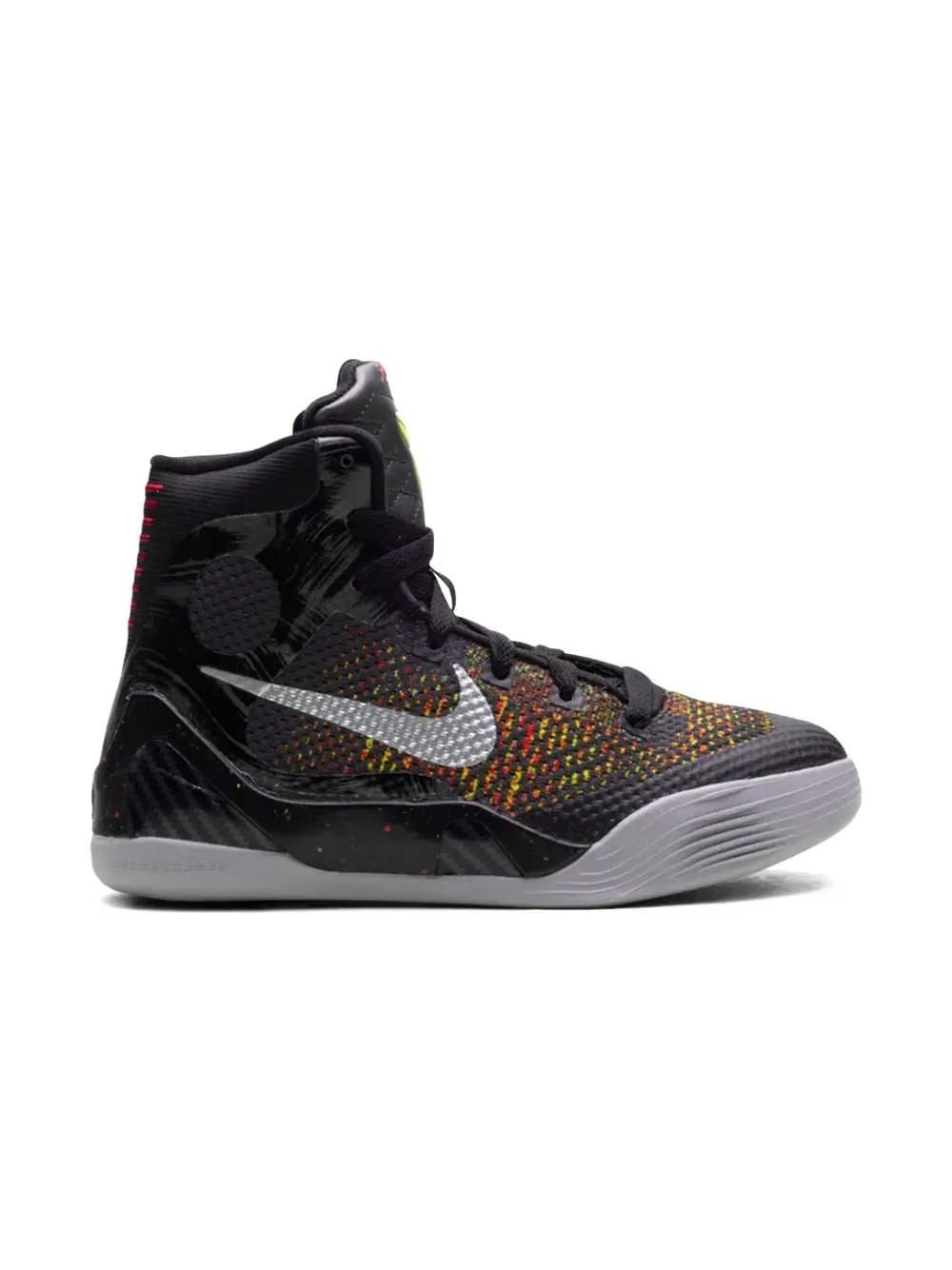 Kobe 9 Elite Protro "Masterpiece - Black/Metallic Silver/Bright Crimson/Volt" sneakers
